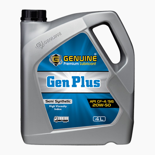 GEN PLUS - 20W50 - CF-4 SG- 4 Ltr
