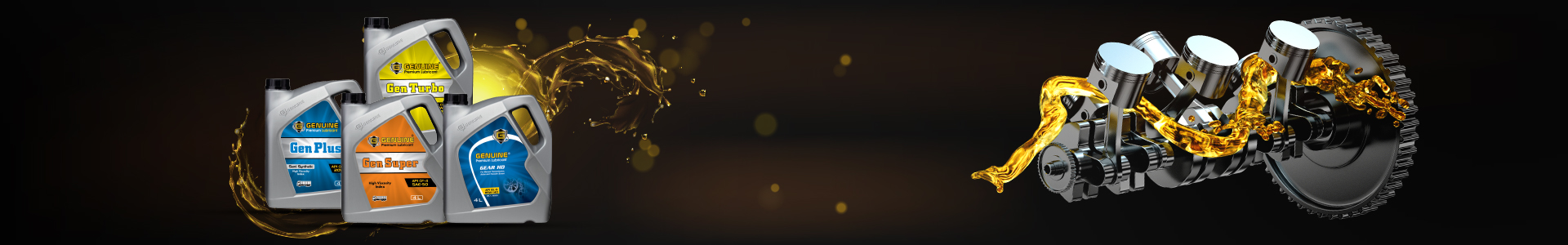 Hydrolics Lubricants Banner_Geniunelubes